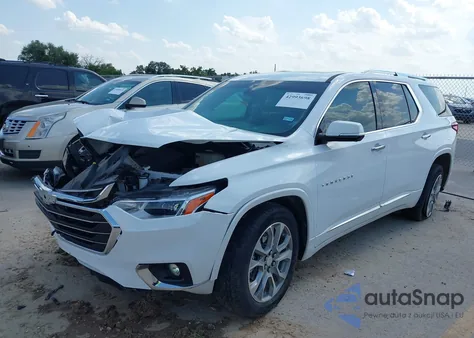 2021 Chevrolet Traverse Fwd Premier z USA, uszkodzony, nr VIN 1GNERKKW9MJ103238